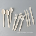 Biodegradable Tableware PLA Spoon Fork and Knife Cutlery